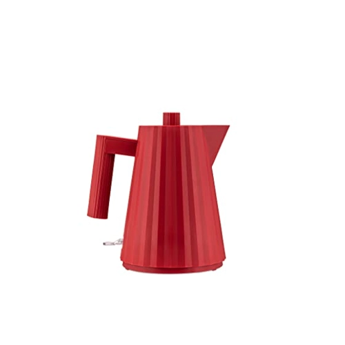 Bild von Alessi Wasserkocher 1,0 l 2400 W Plissé rot