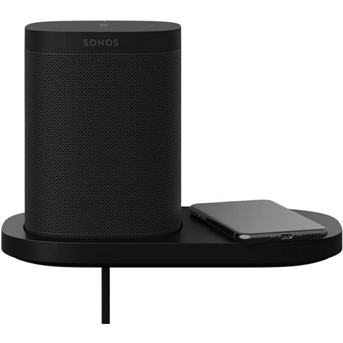 Bild von Shelf Wandhalterung für Sonos One, One SL, Play:1 schwarz