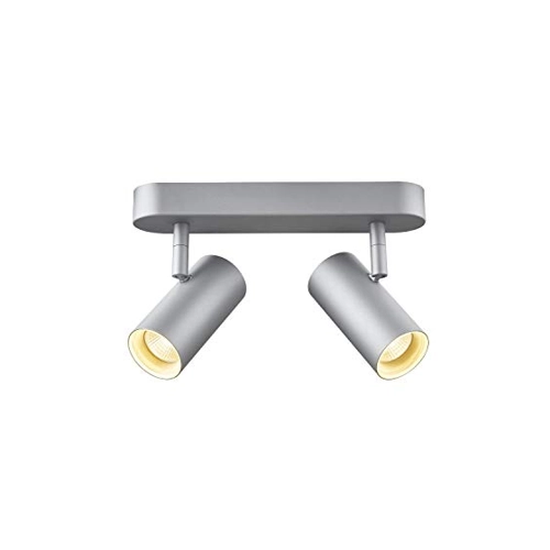 Bild von LED Deckenleuchte Noblo  2x8W 2700K 2x600lm in Grau 2-flammig
