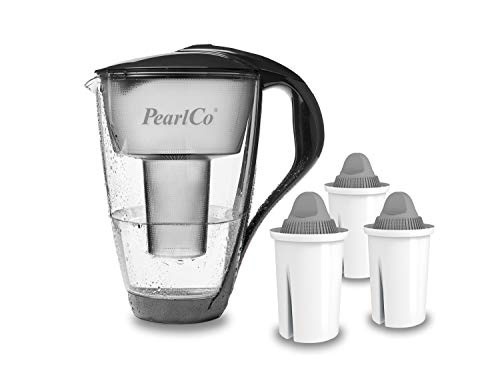 Bild von PearlCo Glas-Wasserfilter inkl. 3 Filterkartuschen