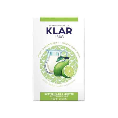 Bild von KLAR Hand- & Körperseife - Buttermilch & Limetten
