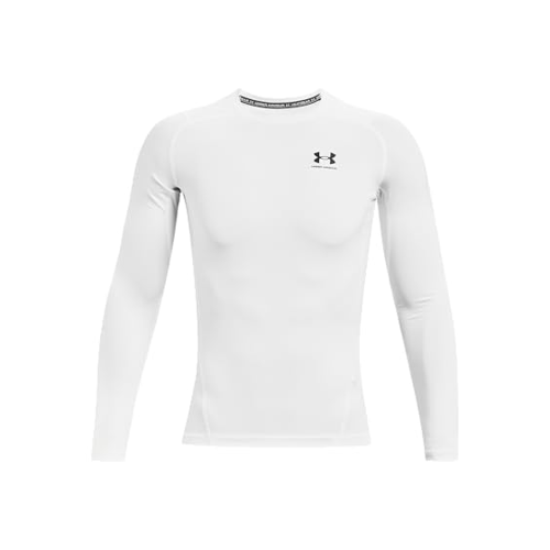 Bild von Under Armour Heatgear Comp Longsleeve Herren in weiß