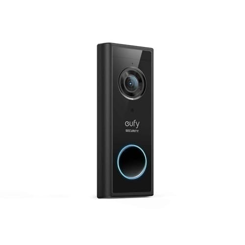 Bild von eufy Video Doorbell 2K (batteriebetrieben) Zusatzvideotürklingel - schwarz