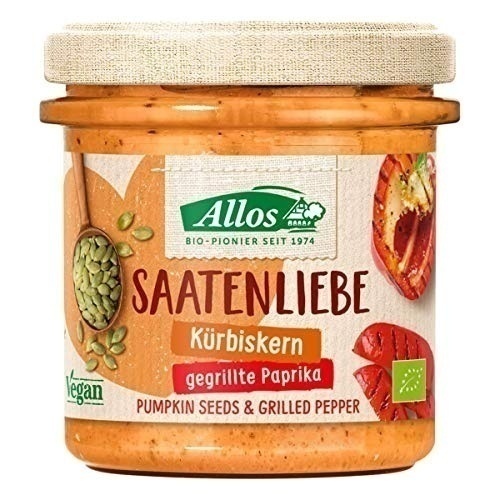 Bild von Brotaufstrich Saatenliebe mit Kürbiskernen & gegrillter Paprika