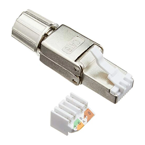 Bild von Delock RJ45 Stecker Cat.6 STP werkzeugfrei