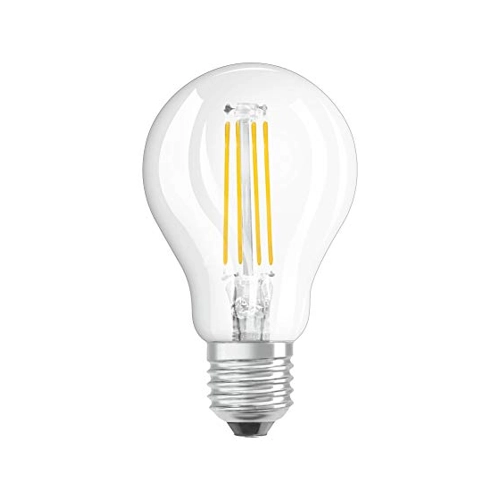 Bild von Osram LED Lampe ersetzt 60W E27 Tropfen - P45 in Transparent 5,5W 806lm 2700K 1er Pack