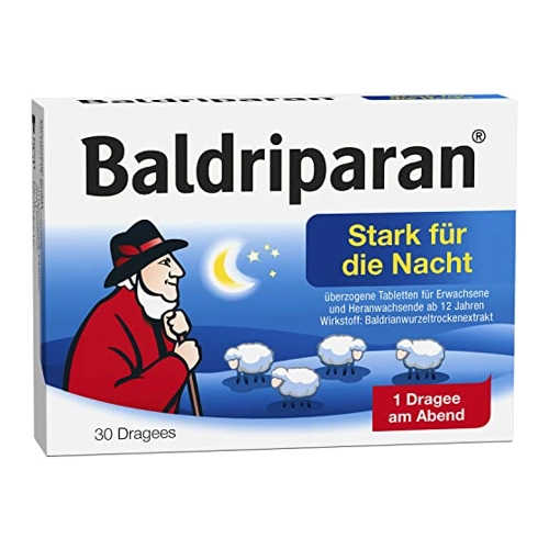 Bild von BALDRIPARAN Stark für die Nacht überzogene Tabletten