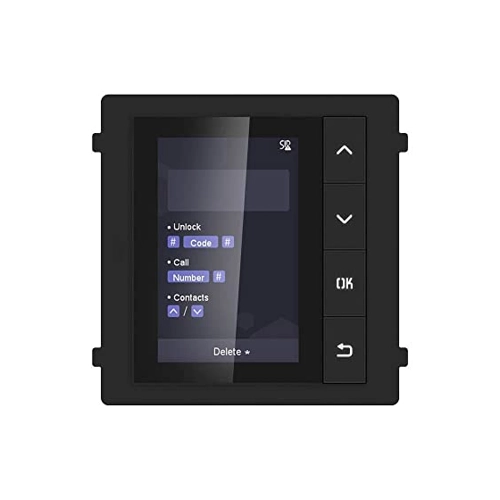 Bild von Hikvision DS-KD-DIS Modulare Türstation Anzeigemodul mit 3,5-Zoll-TFT-LCD-Bildschirm