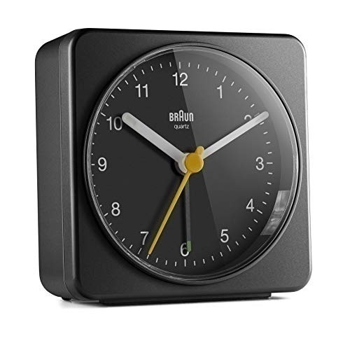 Bild von BC03B Quarzwecker schwarz