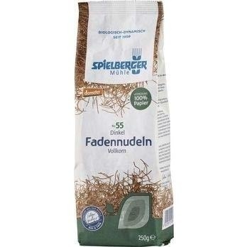 Bild von Dinkel-Vollkorn-Fadennudeln in Papierverpackung