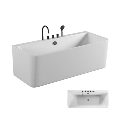 Bild von TroniTechnik Badewanne Acrylwanne Standbadewanne SARIA