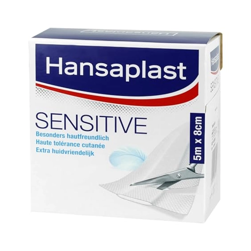Bild von HANSAPLAST Sensitive Pflaster 8 cmx5 m Rolle