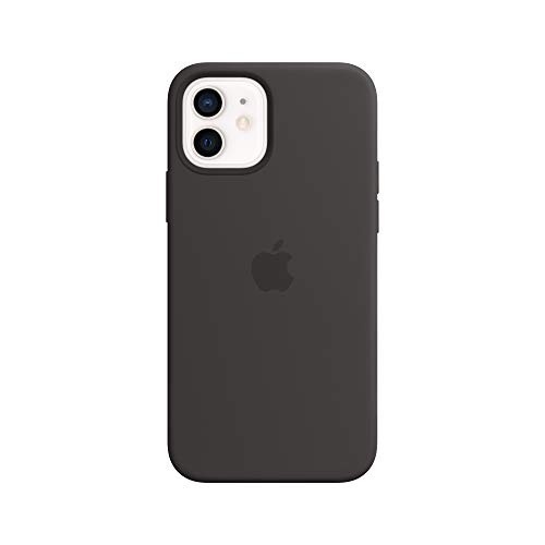 Bild von Apple Silikon Case MagSafe iPhone 12, 12 Pro | Schwarz