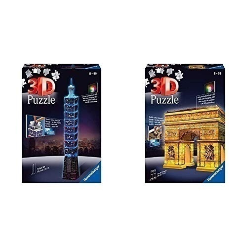 Bild von Ravensburger 3D Puzzle Night Edition - Taipei 216 Teile Puzzle Ravensburger-11149