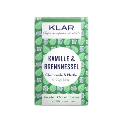 Bild von KLAR Fester Conditioner Kamille & Brennnessel - 100 g