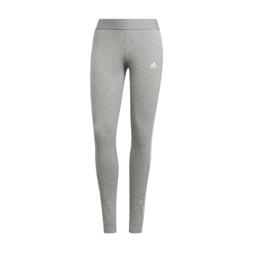 Bild von Adidas 3 Stripes Tight Damen Hellgrau - M