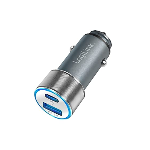 Bild von LOGILINK KFZ USB-Lader PA0252, 2-fach, 36 W, 1x USB-A, 1x USB-C