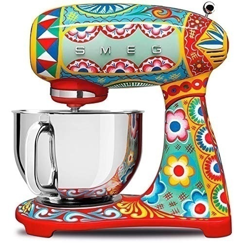 Bild von SMEG Küchenmaschine, 800 W, Sonderedition, 50's Style, Dolce & Gabbana - Sicily is my love, Smeg & Dolce&Gabbana