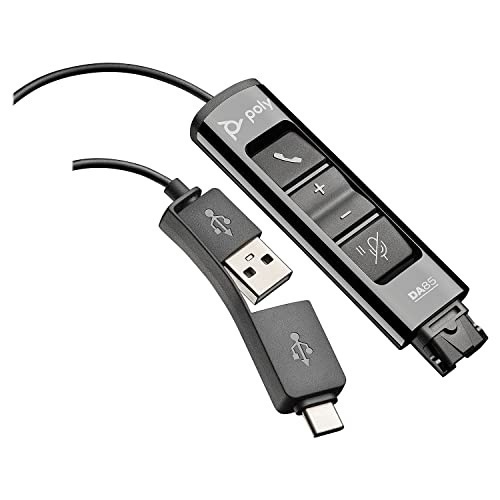 Bild von Poly DA85 USB-C m. > QD m. 1.3m