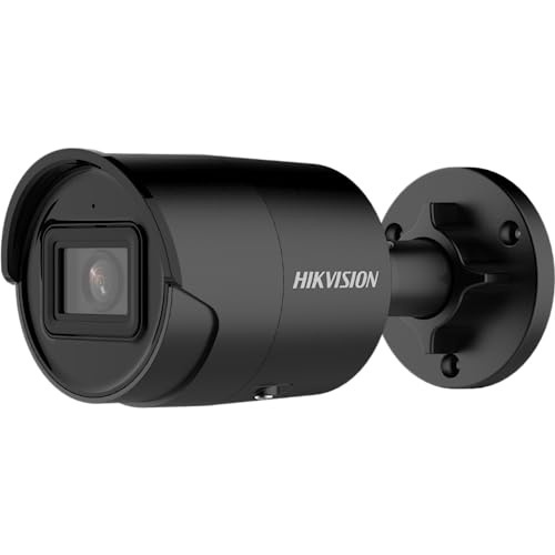 Bild von Hikvision DS-2CD2083G2-IU(2.8mm)(BLACK) schwarze 4K Kamera mit Mikrofon