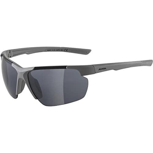 Bild von Alpina Defey HR Sportbrille (321 moon/grey matt, Ceramic mirror, Scheibe: black mirror (S3))