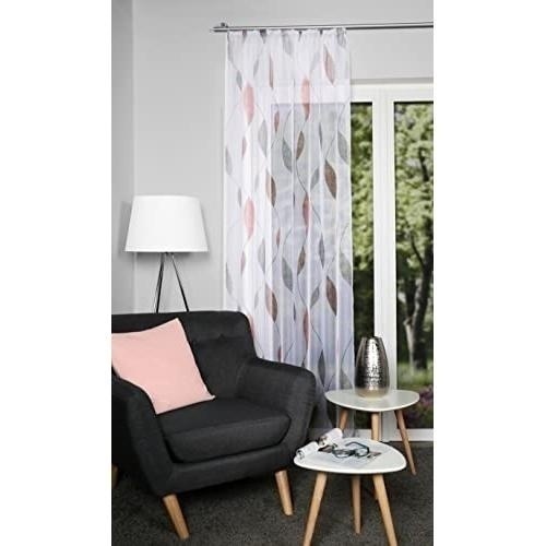 Bild von Kräuselbandschal ¦ rot ¦ Maße (cm): B: 140 H: 145 Gardinen & Sichtschutz > Schiebegardinen - Sconto