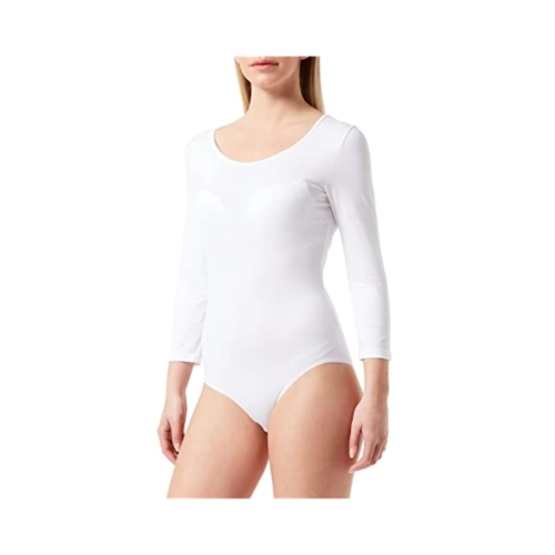Bild von CALIDA Natural Comfort Body, 3/4-Armfür Damen, XS, weiß, Beste Baumwolle, kompromissloser Komfort für jeden Tag