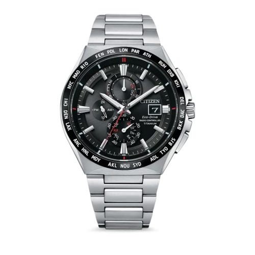 Bild von Citizen AT8234-85E Eco-Drive Funkuhr Titanium Herrenuhr 40mm 10ATM