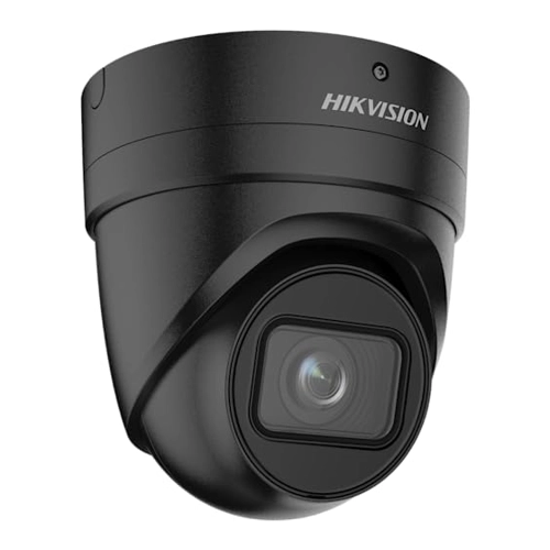 Bild von Hikvision DS-2CD2H86G2-IZS(2.8-12mm)(C)/BLACK 8MP 4K AcuSense Varifocal Turret Kamera