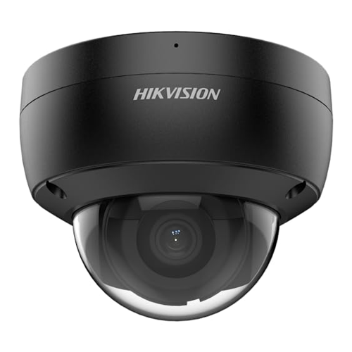 Bild von Hikvision DS-2CD2186G2-ISU(2.8mm)(C)(BLACK) IP Kamera 8MP 4K Dome AcuSense Kamera mit Mikrofon
