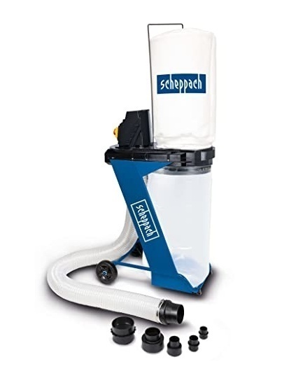 Bild von Absauganlage DC500 Scheppach - 75L Volumen | 550W | Luftleistung 1150