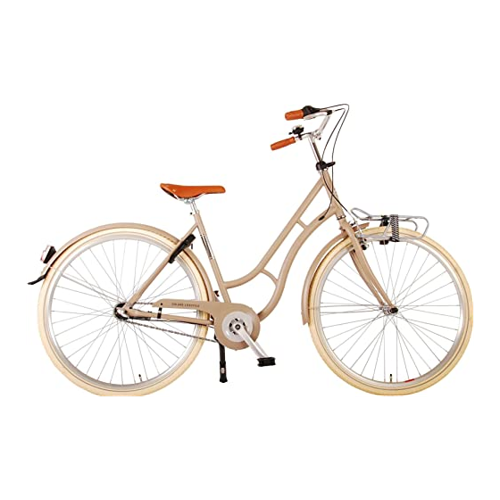 Bild von Volare Kinderfahrrad Fahrrad Lifestyle Damenrad Sandfarben Damen 48 Zentimeter 3 Gänge