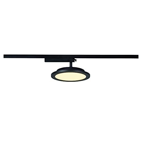 Bild von LED 1-Phasen Spot Panel Track in Schwarz 18W 1800lm rund