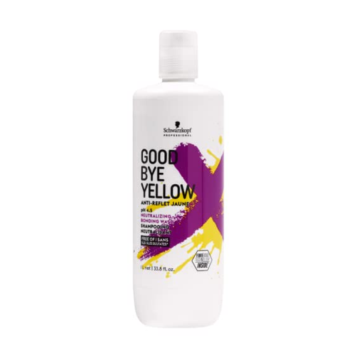 Bild von Schwarzkopf Goodbye Yellow 1000 ml Bonding Shampoo mit Neutralisations-Effekt