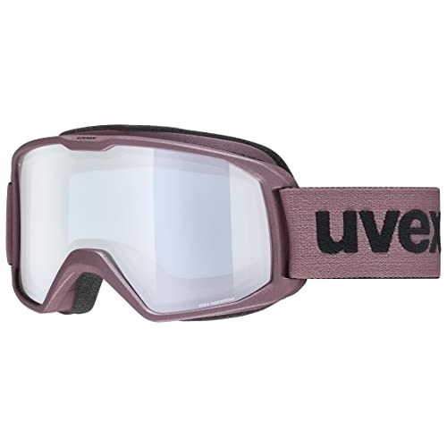 Bild von uvex Elemnt FM Skibrille (3030 antique rose matt, mirror silver/blue (S2))