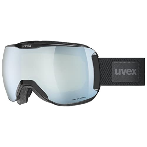 Bild von uvex Downhill 2100 CV Planet Skibrille (2030 black, mirror white/colorvision green (S2))