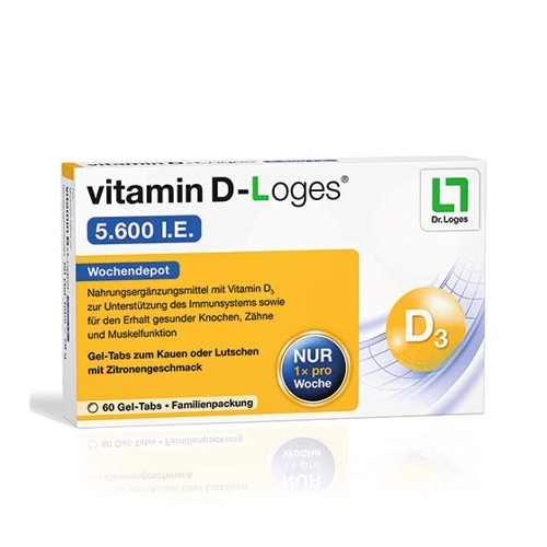 Bild von DR. LOGES VITAMIN D-LOGES 5.600 I.E.