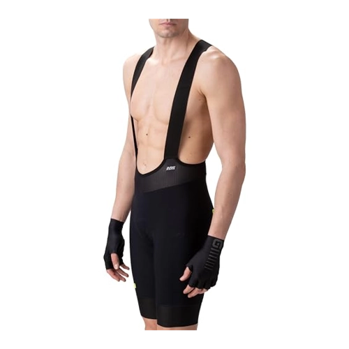 Bild von ALÉ Speedfondo kurze Trägerhose, für Herren, Größe M, Radlerhose, Fahrradbekleid