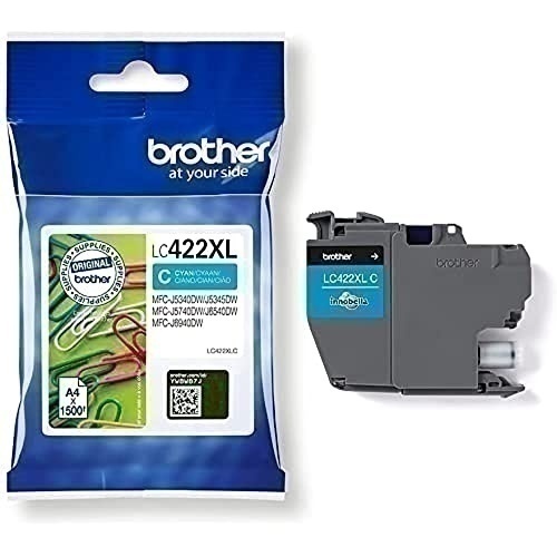 Bild von Original Brother LC-422XLC Druckerpatrone Cyan