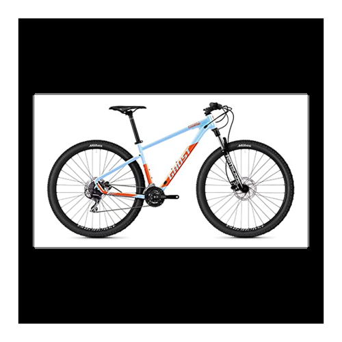 Bild von Ghost Kato Essential baby blue pearl/dark orange-glossy 2022 29"; Diamant
