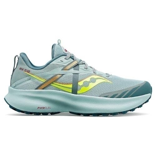Bild von Saucony Ride 15 TR w Damen Trailrunningschuhe (Hellgrün 10,5 US) Trailrunningschuhe