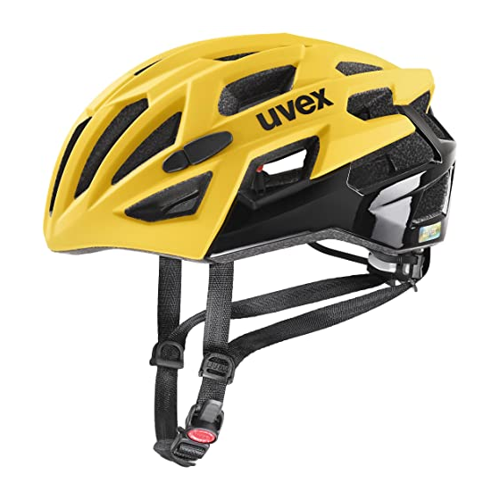 Bild von uvex Race 7 Fahrradhelm (51-55 cm, 07 sunbee/black matt)
