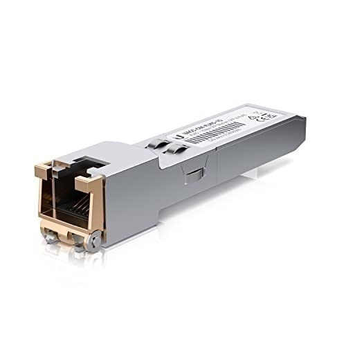 Bild von Ubiquiti UACC-CM-RJ45-1G Transceiver-Modul SFP, 1000Base-T, 1 Gbit/s, RJ45, bis zu 100 m
