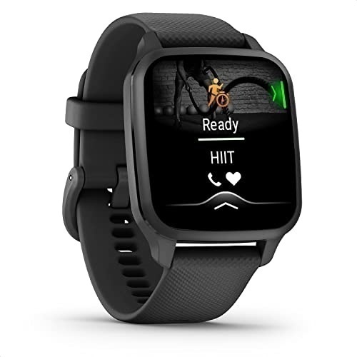 Bild von Venu Sq 2 Music Smartwatch schwarz/schiefergrau