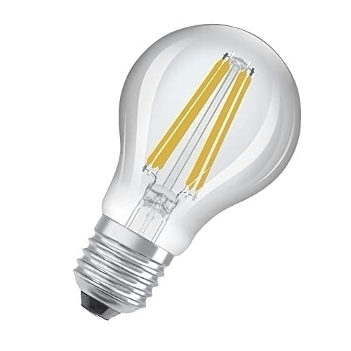 Bild von Osram LED Lampe ersetzt 75W E27 Birne - A60 in Transparent 5W 1055lm 3000K 1er Pack