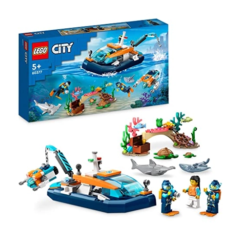 Bild von LEGO Konstruktionsspielzeug City Meeresforscher-Boot