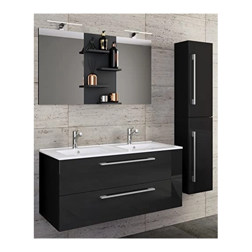 Bild von Badezimmer ''Budasi'', in Schwarz