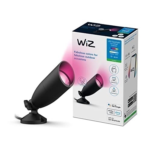 Bild von WiZ LED Strahler RGBW Ground Spot in Schwarz 4W 270lm IP65