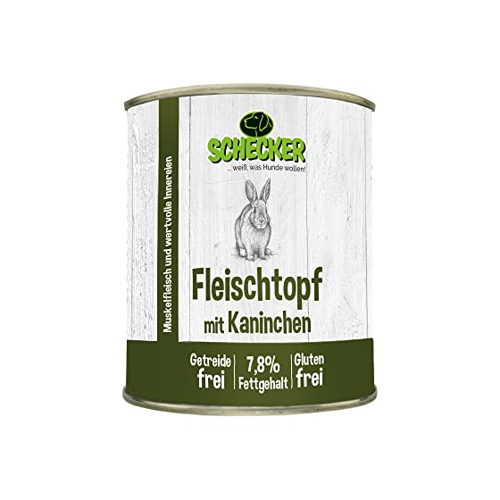 Bild von Schecker - Fleischtopf mit Kaninchen [6 x 820g]