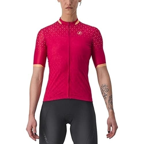 Bild von CASTELLI Pezzi Damentrikot, Größe S, Rennrad Trikot, Radsportbekleidung